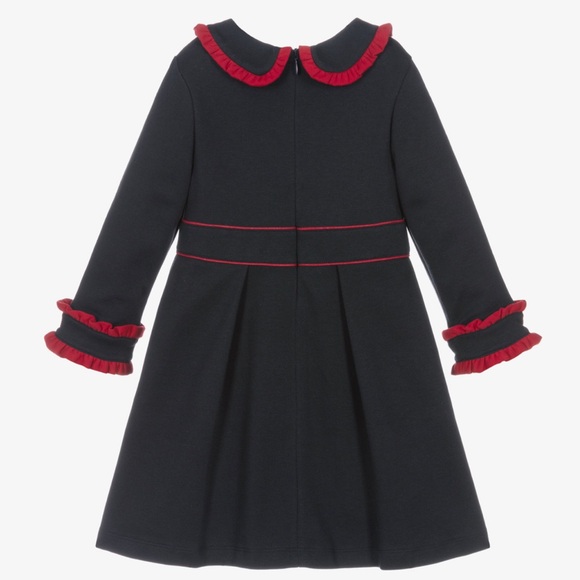PATACHOU Interlock dress - navy - size 5Y - Picture 2 of 7